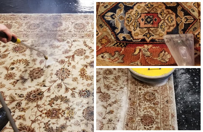 dry and wet rug cleaning